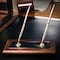 Dacasso Walnut & Leather Pen Stand AG-8404 - alternate 3